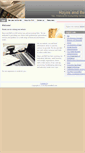 Mobile Screenshot of hayesandbell.com